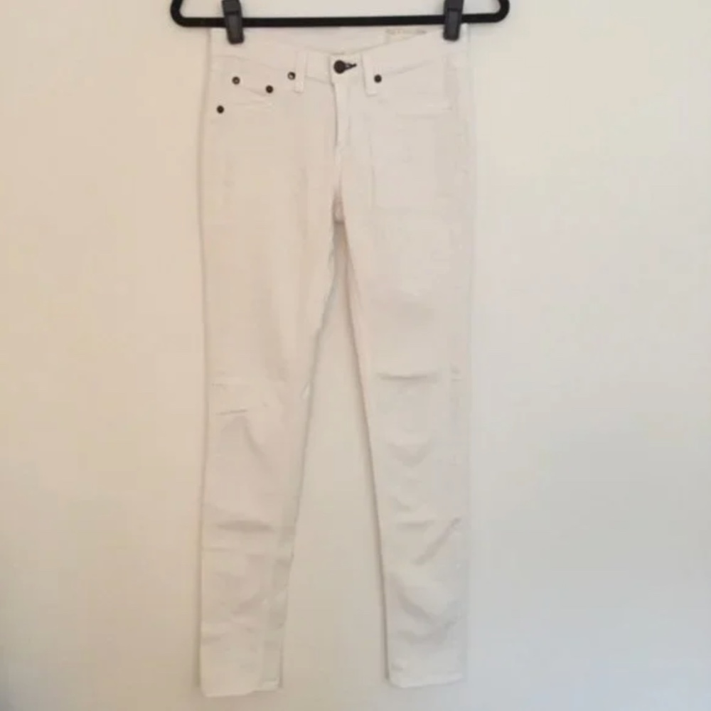 Rag & Bone White Skinny Legging Jeans Y2K [Size 25]